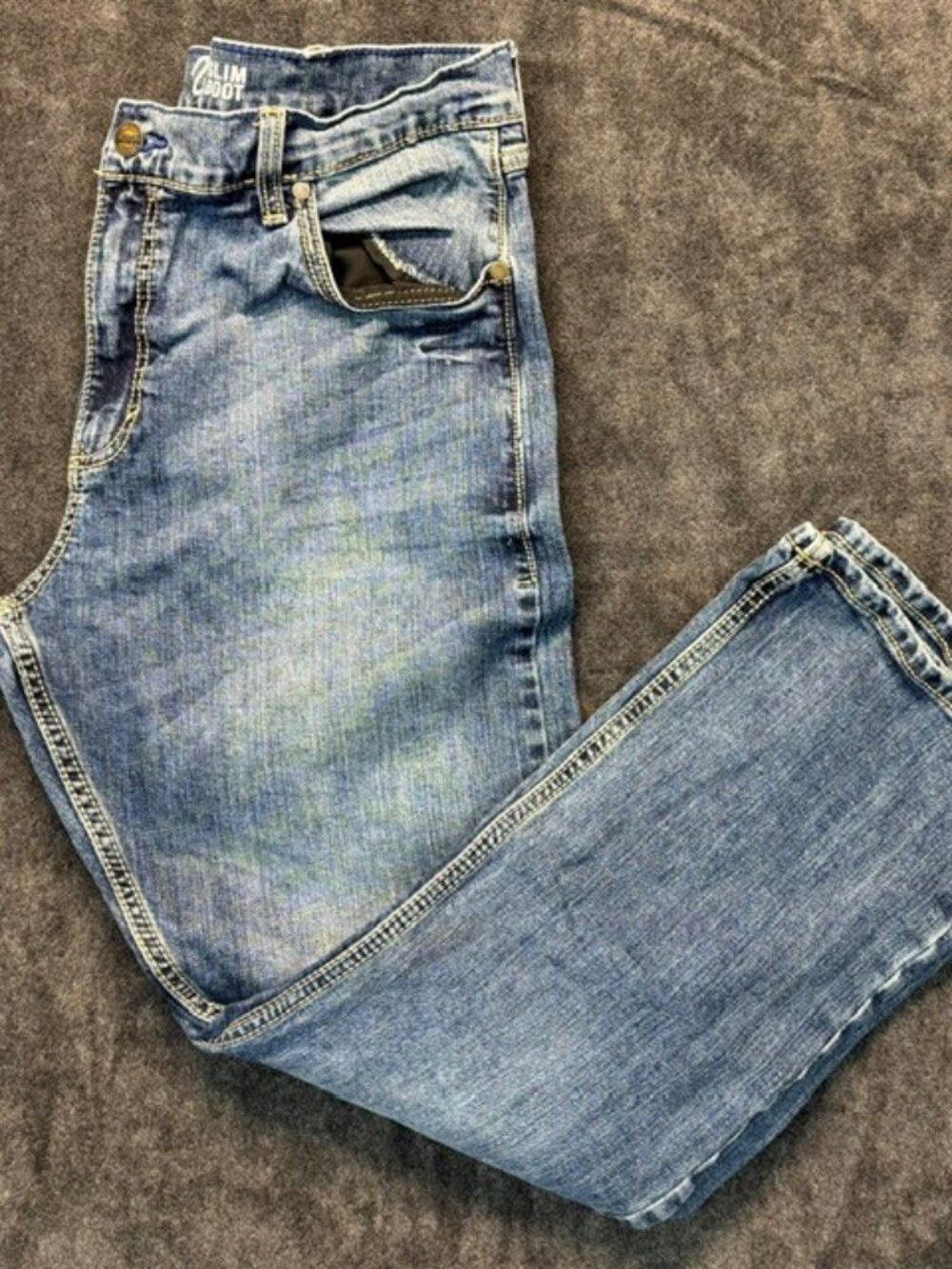(2) Pairs Wrangler Retro Men's Relaxed Bootcut 36x30